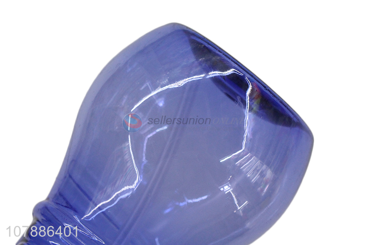 Good quality royal blue plastic watering can creative spray bottle