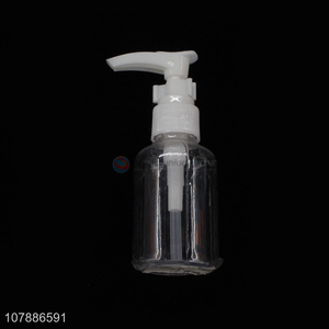 High quality transparent mini travel lotion sub-bottle for women