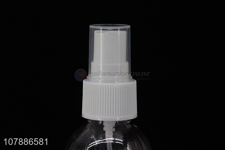 Wholesale transparent color portable travel mini spray bottle set