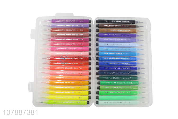 Good selling 36color children non-toxic watercolors pen for painting
