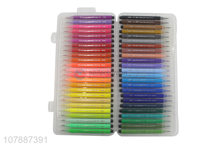 Best sale 48color eco-friendly drawing watercolors pen