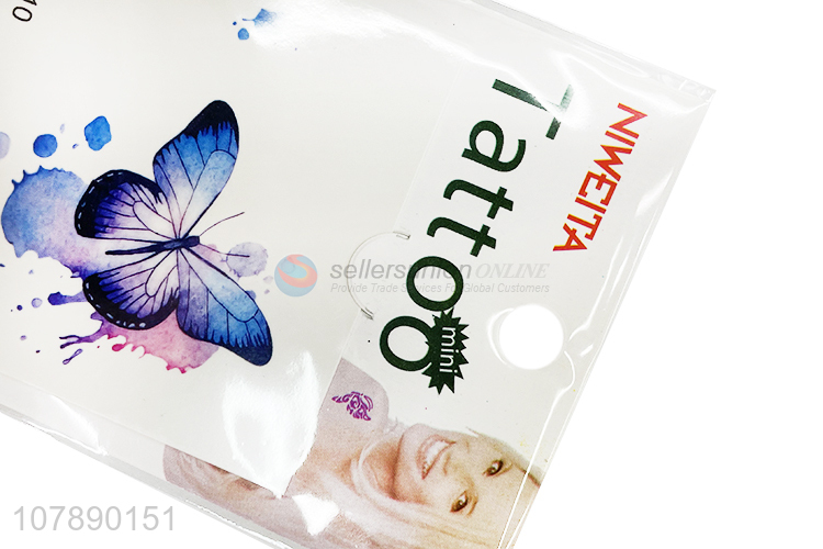 Fashion Butterfly Pattern Temporary Tattoo Stickers Wholesale