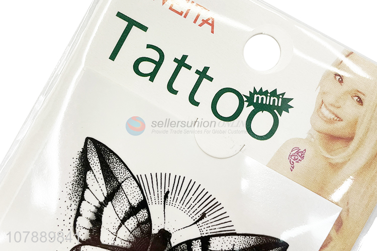 New Style Butterfly Pattern Body Arm Hand Temporary Tattoo Sticker