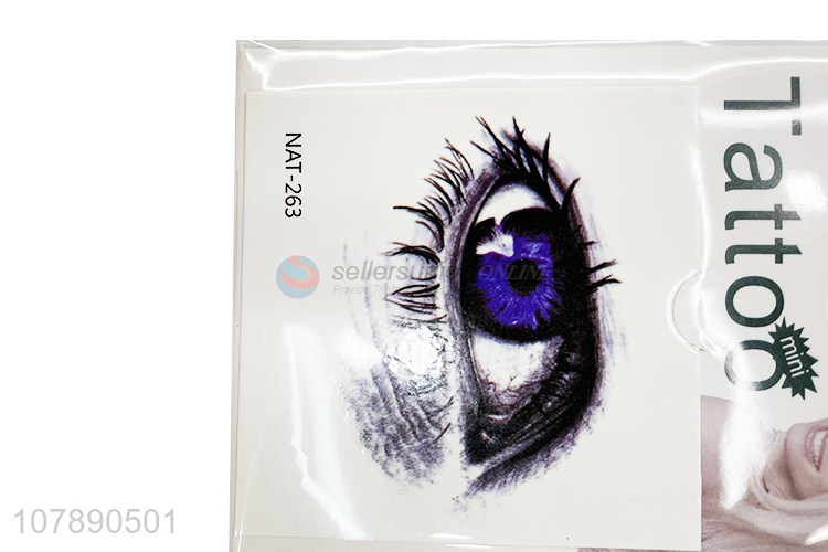 Top Quality Beautiful Eye Temporary Tattoo Stickers Wholesale