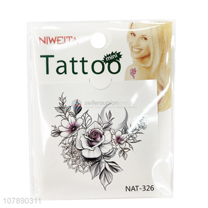 Good Price Flower Pattern Arm Waist Body Tattoo Stickers