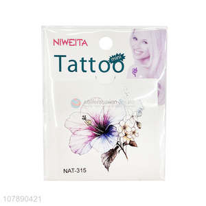 Delicate Flower Pattern Temporary Tattoo Stickers For Body Fashion