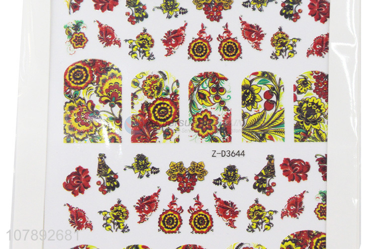 Best price good quality women nail decoration nail art stickers for sale