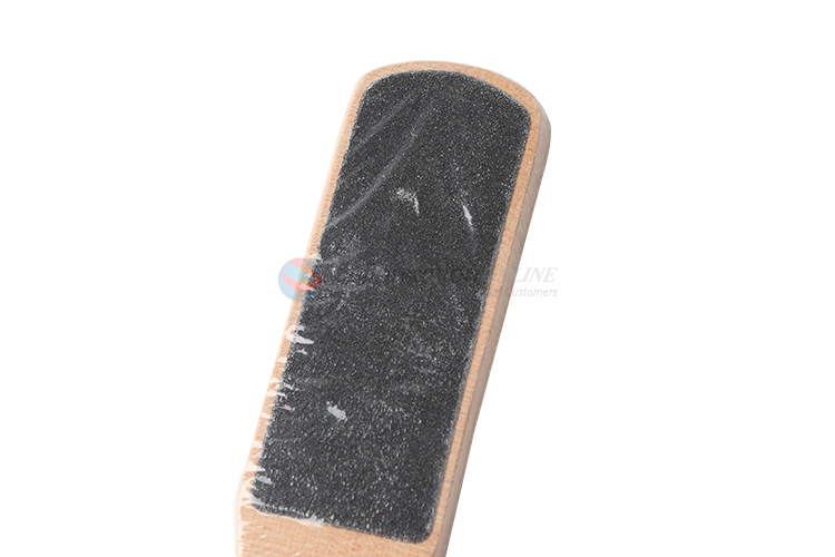 Hot selling wooden foot file foot callus scrub for foot care