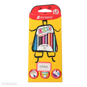 New arrival 12pieces wood-free pencils for school and office