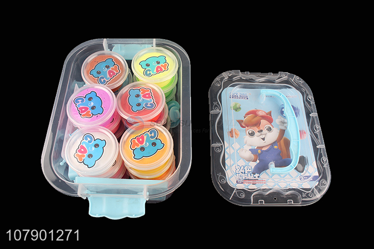 Hot Selling 24 Colors Ultra-Light Clay Children DIY Colored Clay Set