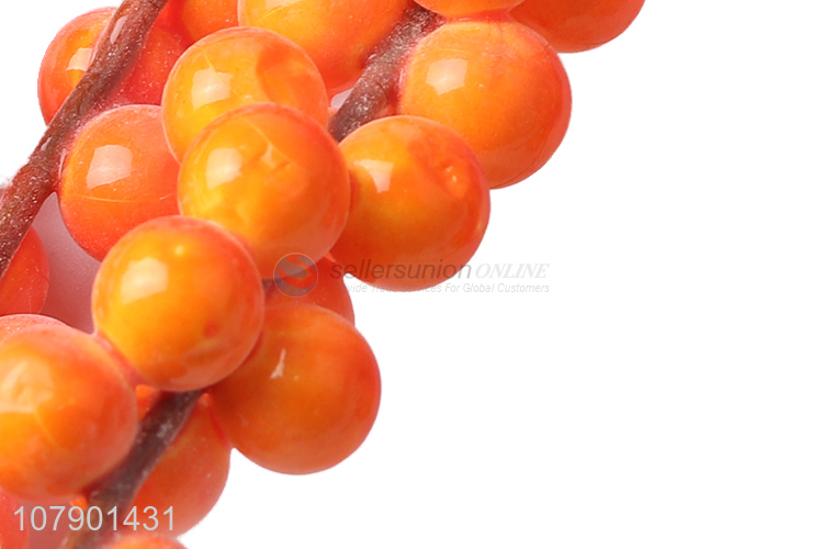 China wholesale home décor artificial pick with berry