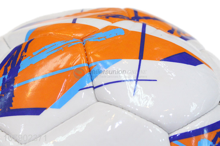 China products machine stitched size 4 pu leather football soccer ball