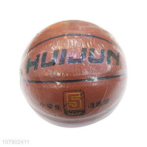 Wholesale top-grade students training microfiber pu leather <em>basketball</em>