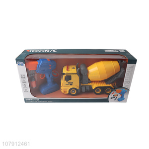 New arrival plastic toy vechicle diy assembled engineering truck toy