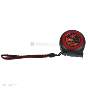 Low price wholesale black portable telescopic measuring tape