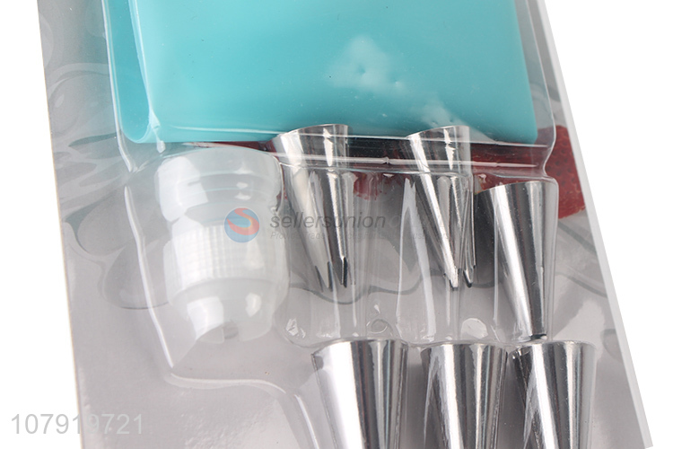 Best Sale Cake Pastry Bag With Cake Icing Nozzles And Converter Set