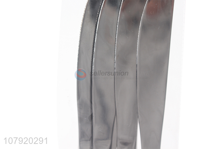 Online wholesale cheap stainless steel table knife metal steak knife