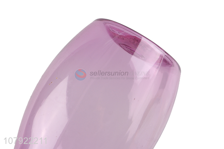 New products purple plastic bottle large-capacity drinking cup