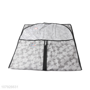 China export grey printed non-woven household suit dust bag