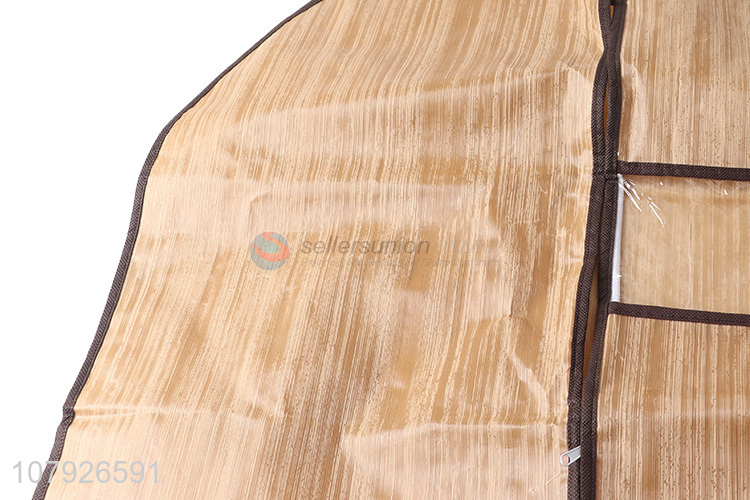 Factory wholesale wood grain printing non-woven suit cover