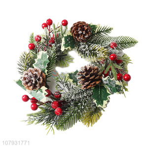 High quality Christmas wreath pendant household wall decoration