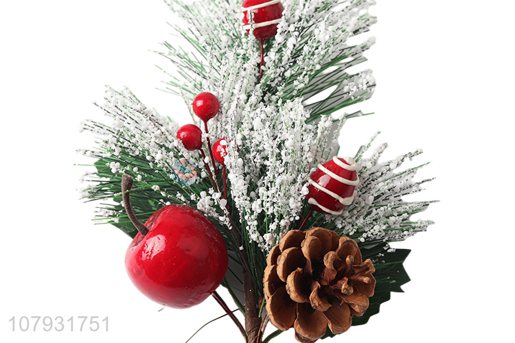Hot selling pine branch decoration party ornaments for Christmas