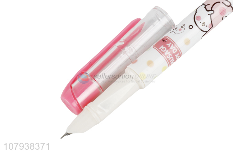 Good quality simple plastic writing pen with ink sac for students