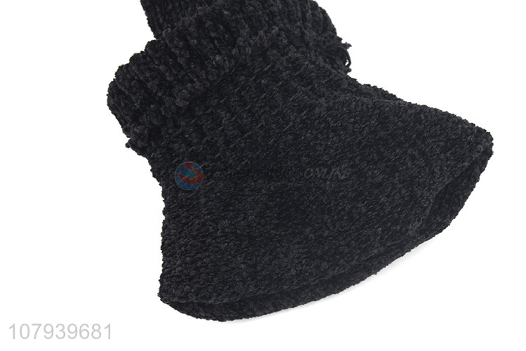 Newest Ladies Knitted Gloves Custom Winter Outdoor Warm Gloves