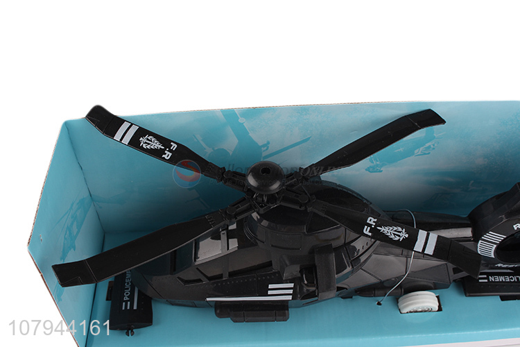 Low price wholesale black toy helicopter electric plane for kids