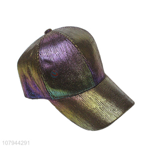 New arrival colourful fashion summer peaked cap baseball hat wholesale