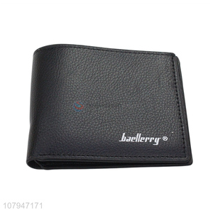 New arrival men soft leather gents purse wallet with high quality