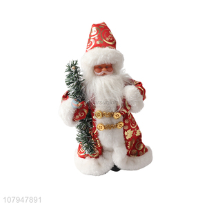 Best Sale Simulation Santa Claus Doll Popular Christmas Decoration