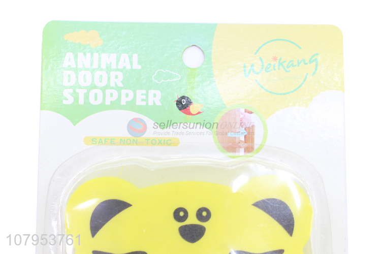 Hot Selling 2 Pieces Baby Safety Cartoon Animal Door Stopper Set