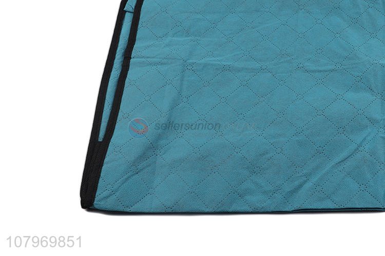 China sourcing blue non-woven fabric clothing storage bag for sale