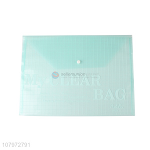 Wholesale cheap price clear file document storage bag for office