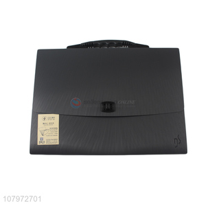Yiwu wholesale black portable office expanding file folder for business