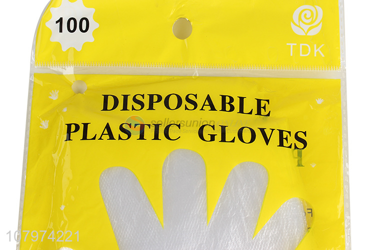 High quality transparent gloves disposable multifunction gloves