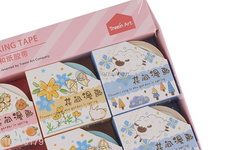 Factory price cute stationery decorative washi tape for sale