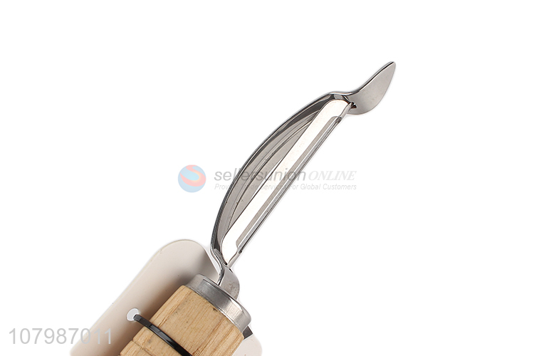 Most popular stainless steel bow shape vegetable peeler for sale