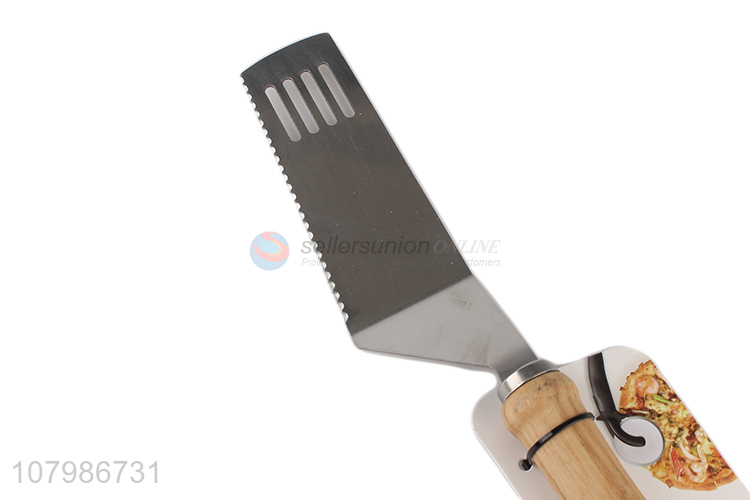 China sourcing wooden handle cooking shovel for home and restaurant