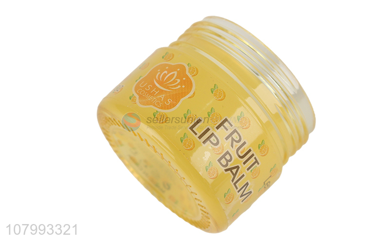 China factory moisturizing fruit lemon lip balm lip gloss for sale