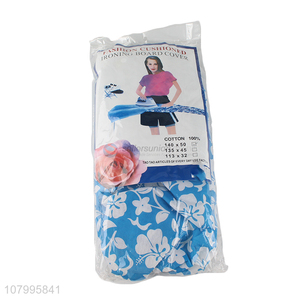 Wholesale price blue printed fashion home universal tablecloth