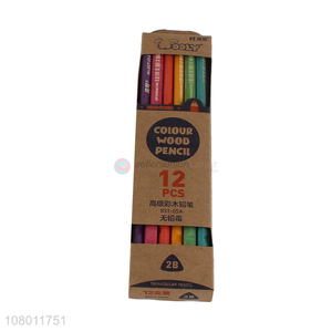 New Arrival Color Wooden Pencil Student Writing 2B Pencil set