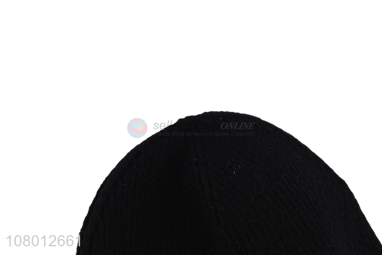China manufacturer unisex knitted beanies adult winter warm hats