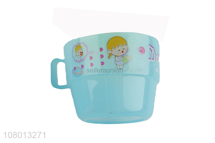 New Multicolor Plastic Cup for Children Drinking Cup