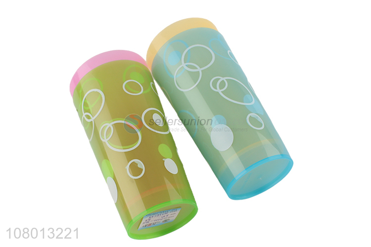 Good wholesale price multicolor plastic water cup mouthwash cup