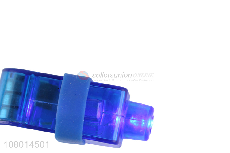 Online wholesale light up laser ring led finger light glowing finger ring