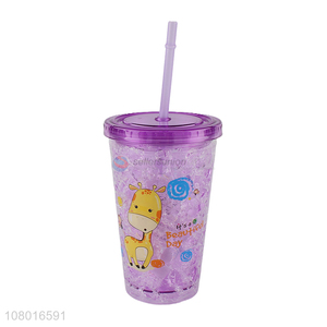 China imports double-walled cartoon plastic cooling tumbler summer cups