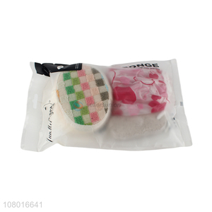 China products household soft bath sponge bath flower set