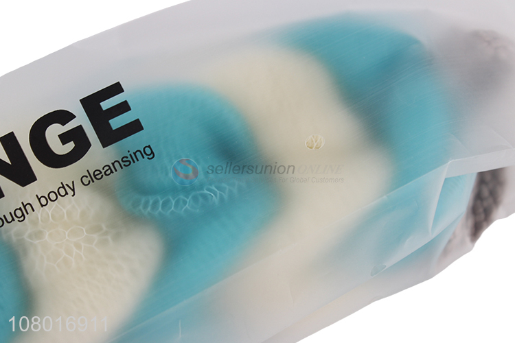 Best price soft household sponge mesh belt for body cleaning